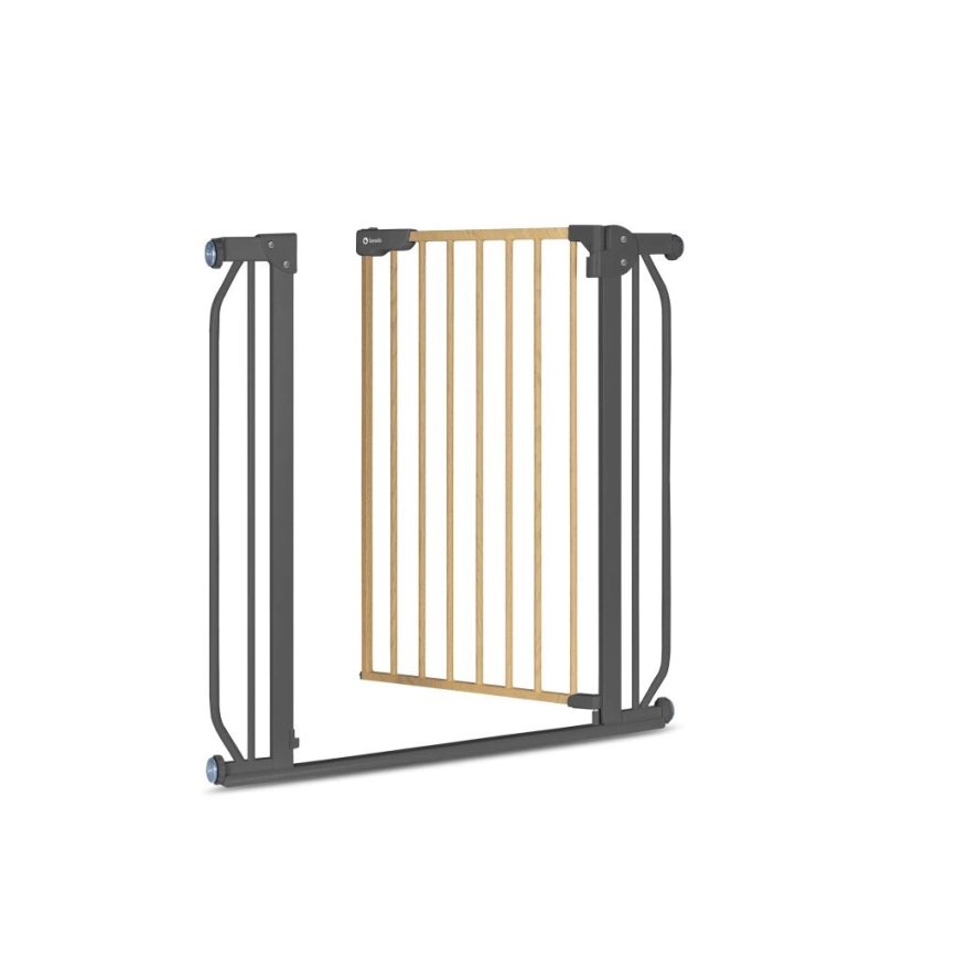 Lionelo - Safety barrier TRUUS SLIM black/beige