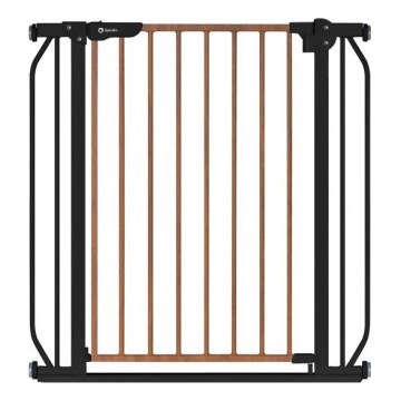 Lionelo - Safety barrier TRUUS SLIM black/brown