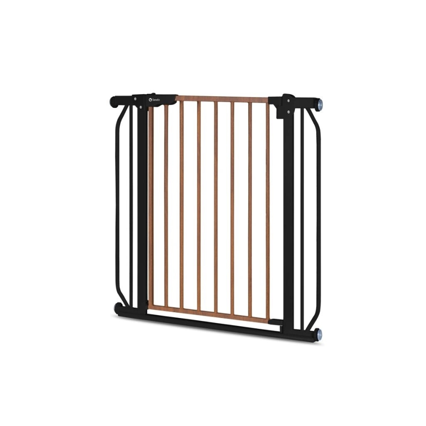 Lionelo - Safety barrier TRUUS SLIM black/brown