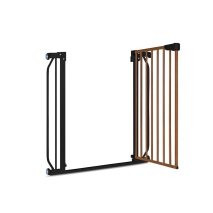 Lionelo - Safety barrier TRUUS SLIM black/brown