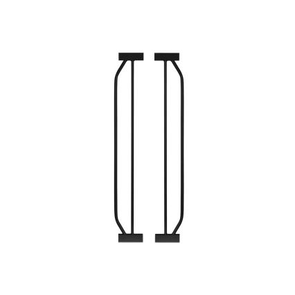 Lionelo - Safety barrier TRUUS SLIM black/brown