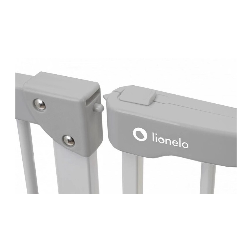 Lionelo - Safety barrier TRUUS SLIM LED grey