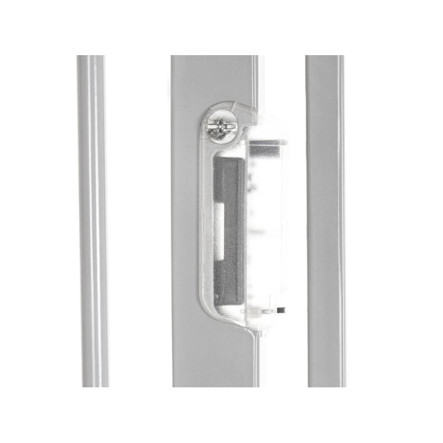 Lionelo - Safety barrier TRUUS SLIM LED grey