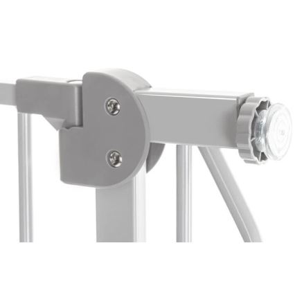 Lionelo - Safety barrier TRUUS SLIM LED grey