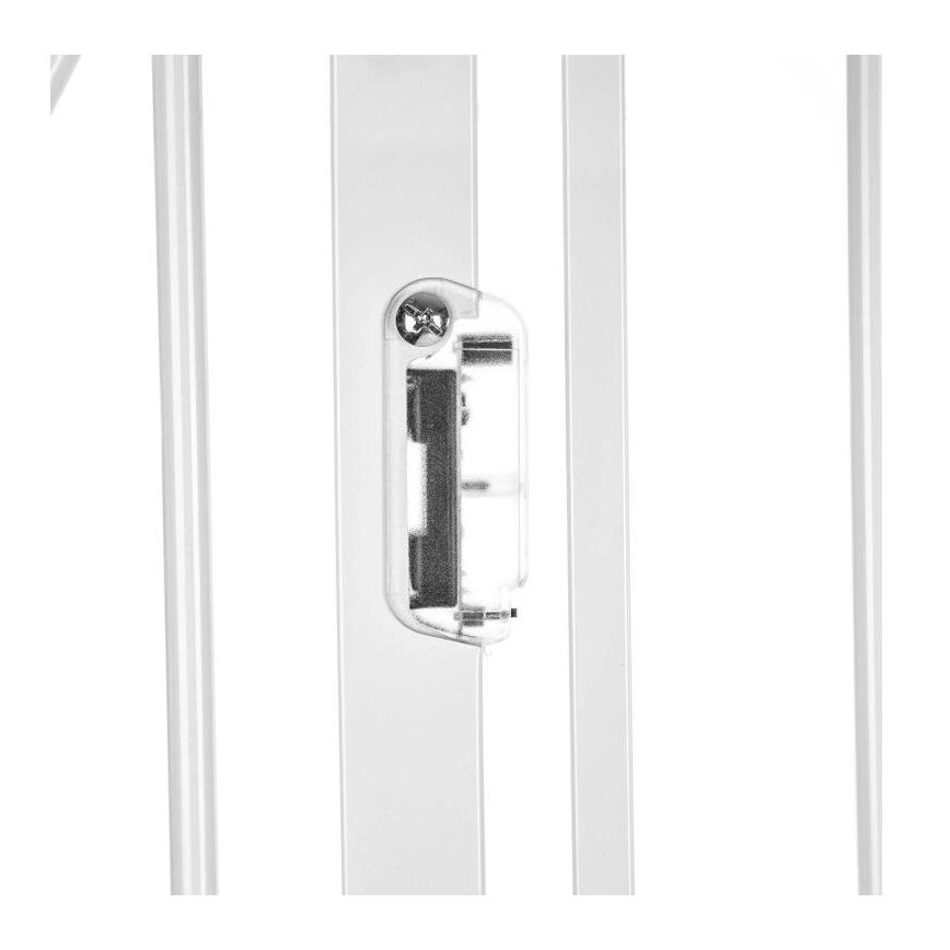 Lionelo - Safety barrier TRUUS SLIM LED white