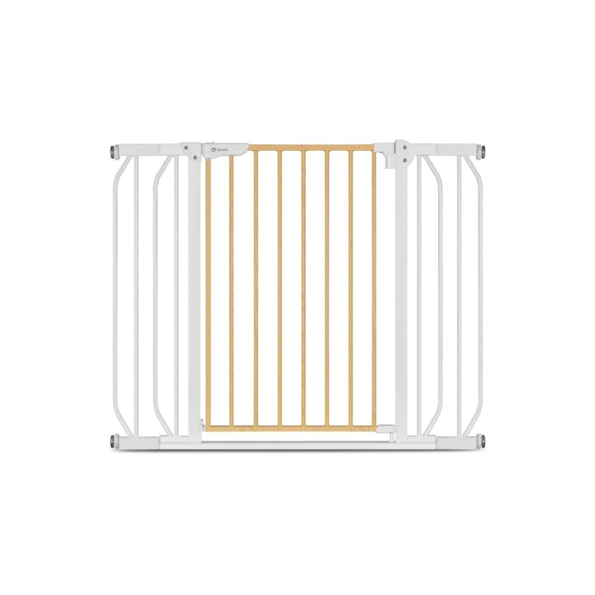 Lionelo - Safety barrier TRUUS SLIM white/beige