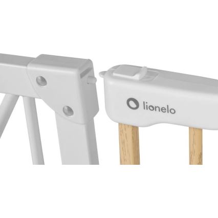 Lionelo - Safety barrier TRUUS SLIM white/beige