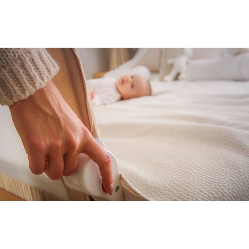 Lionelo - Safety bed barrier EVA grey