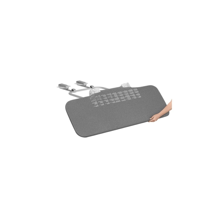Lionelo - Safety bed barrier LORA dark grey