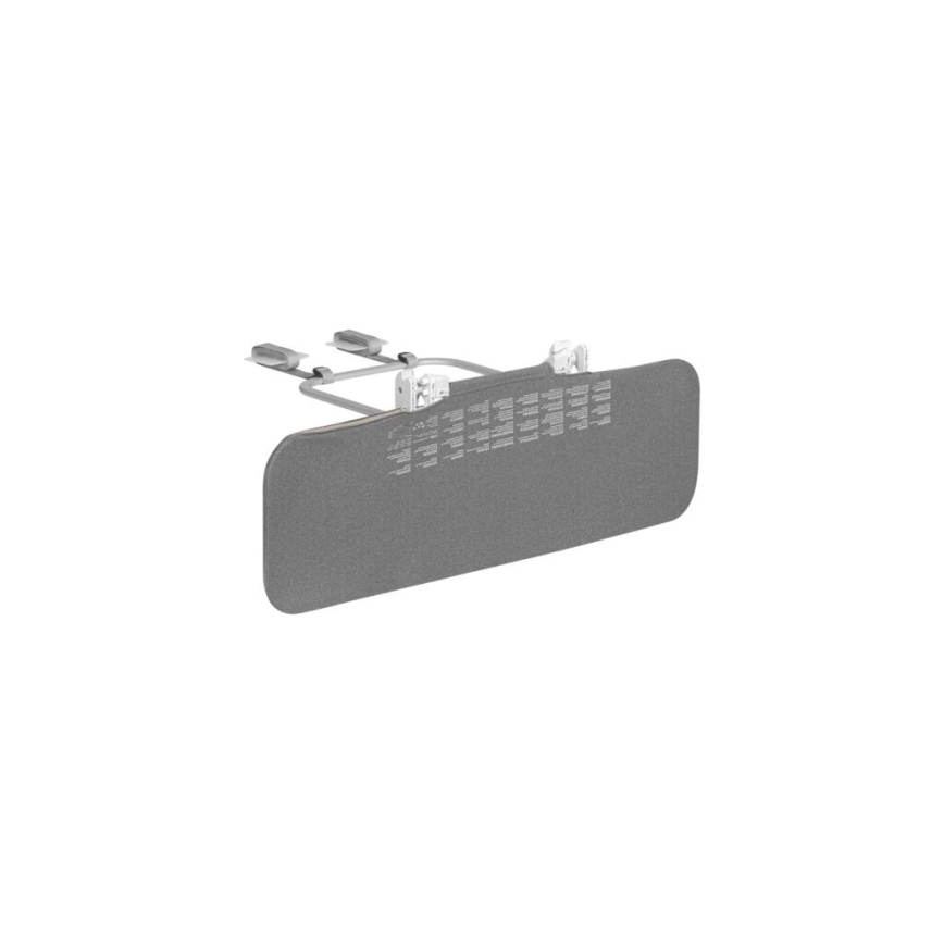 Lionelo - Safety bed barrier LORA dark grey