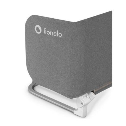 Lionelo - Safety bed barrier LORA dark grey