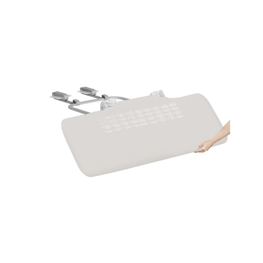 Lionelo - Safety bed barrier LORA grey