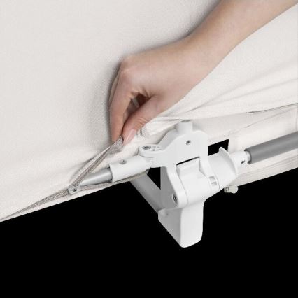 Lionelo - Safety bed barrier LORA grey