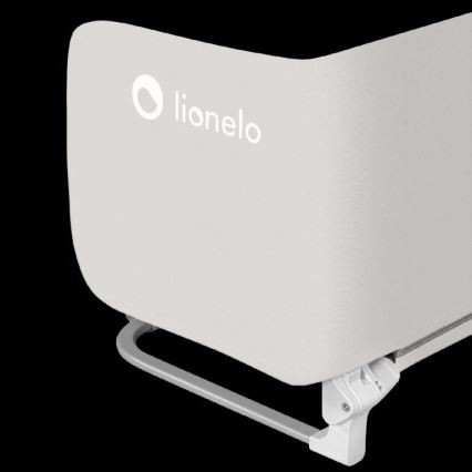 Lionelo - Safety bed barrier LORA grey