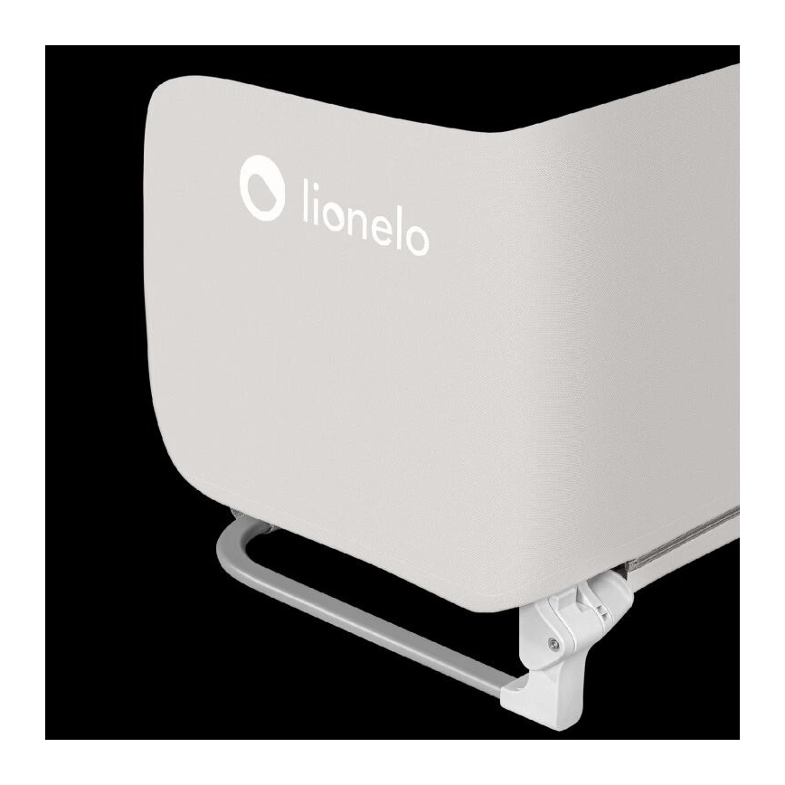 Lionelo - Safety bed barrier LORA grey