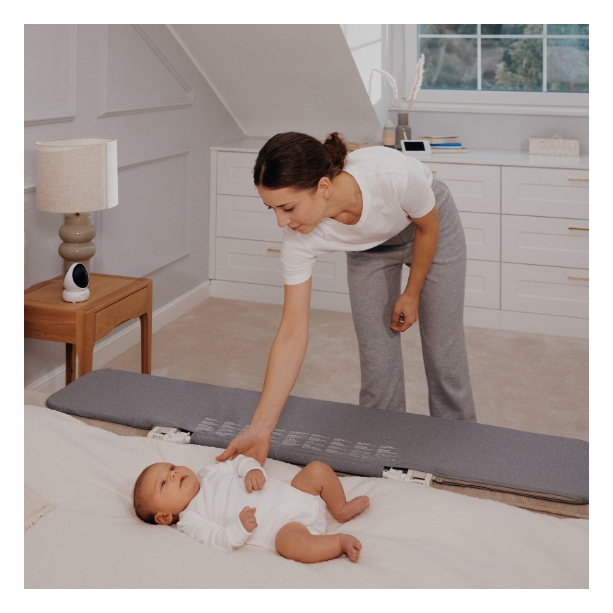 Lionelo - Safety bed barrier LORA XL dark grey
