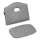 Lionelo - Seat cushion for FLORIS children's dining chair Grey Stone