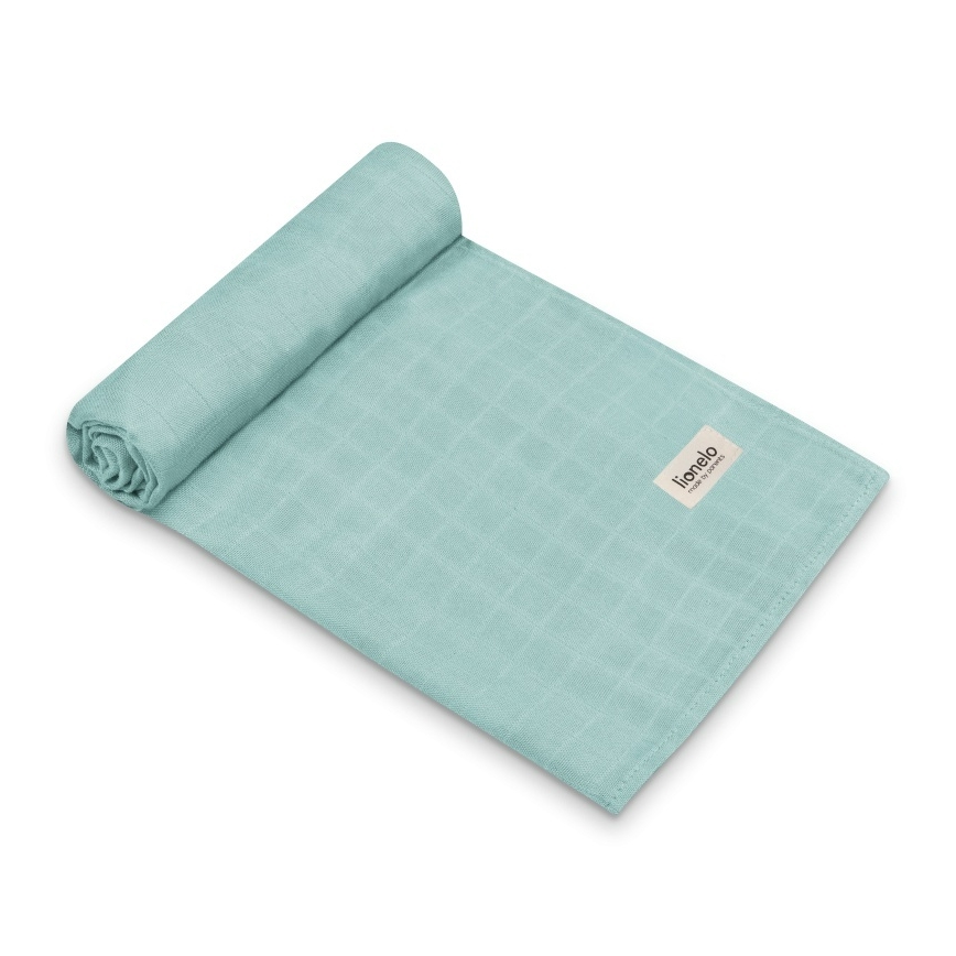 Lionelo - Set of 3 Bamboo Muslin Cloths BAMBOO SET 70x70 cm Dot