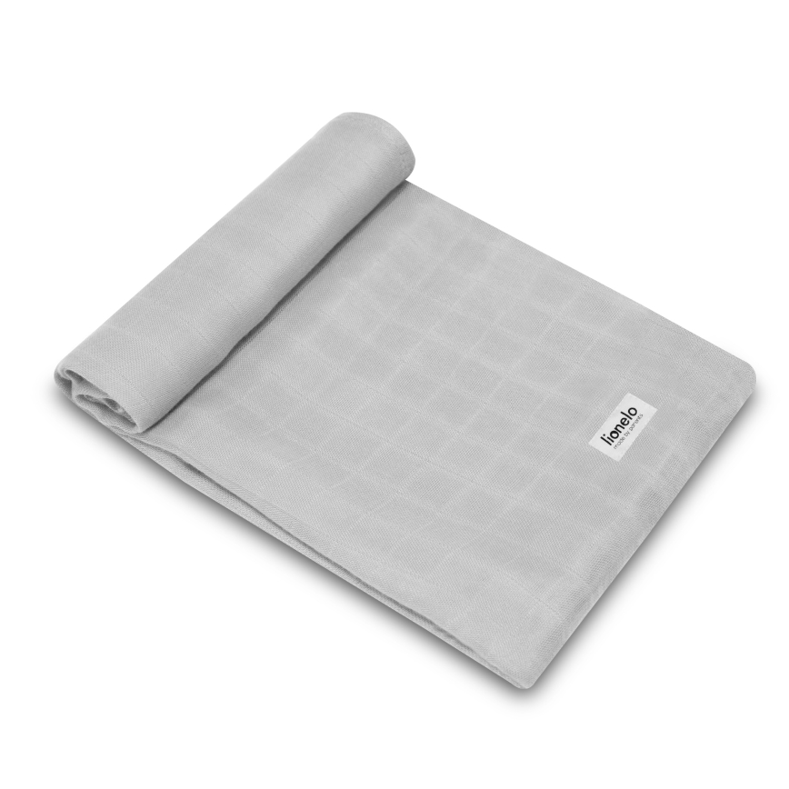 Lionelo - Set of 3 Bamboo Muslin Swaddle Blankets BAMBOO SET 70x70 cm Rainbow