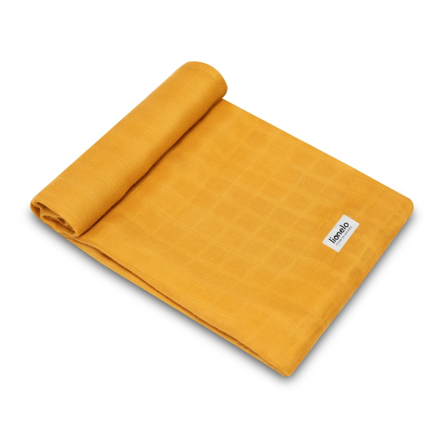 Lionelo - Set of 3 Bamboo Swaddle Cloths 70x70 cm Dino