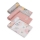 Lionelo - Set of 3 Bamboo Swaddles BAMBOO SET 70x70 cm Leaf