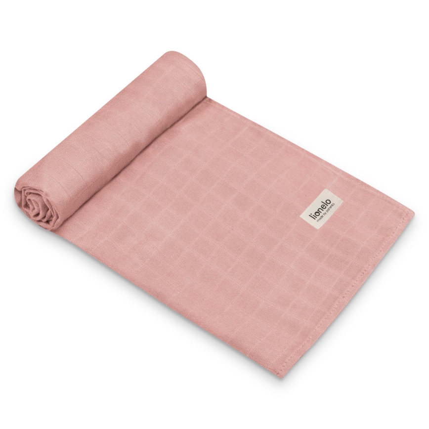 Lionelo - Set of 3 Bamboo Swaddles BAMBOO SET 70x70 cm Leaf