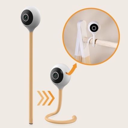 Lionelo - Smart Baby Monitor BABYLINE SMART Wi-Fi White