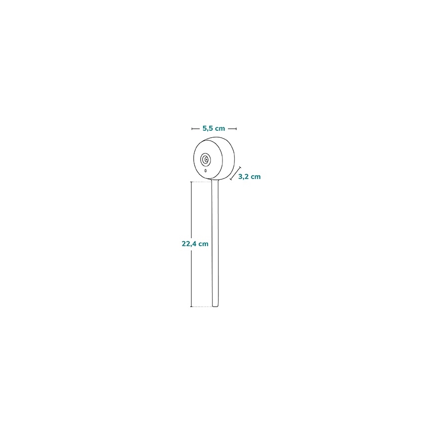 Lionelo - Smart Baby Monitor BABYLINE SMART Wi-Fi White