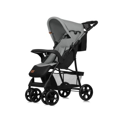 Lionelo - Sports stroller EMMA PLUS grey/black