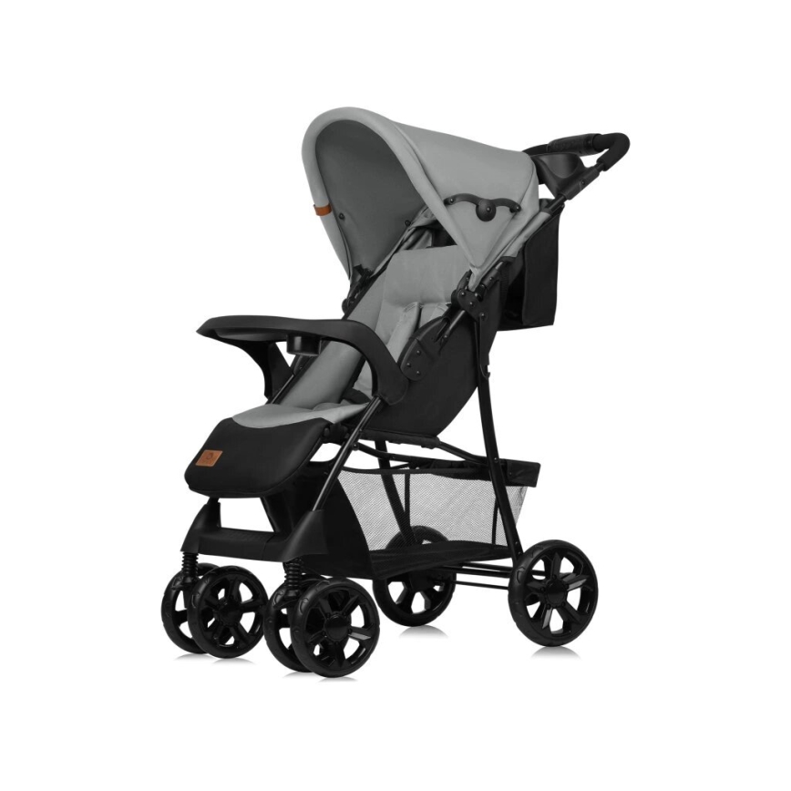 Lionelo - Sports stroller EMMA PLUS grey/black