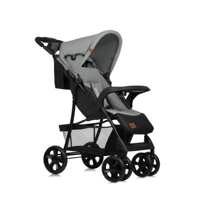 Lionelo - Sports stroller EMMA PLUS grey/black