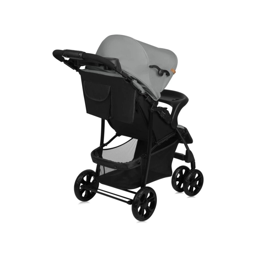 Lionelo - Sports stroller EMMA PLUS grey/black
