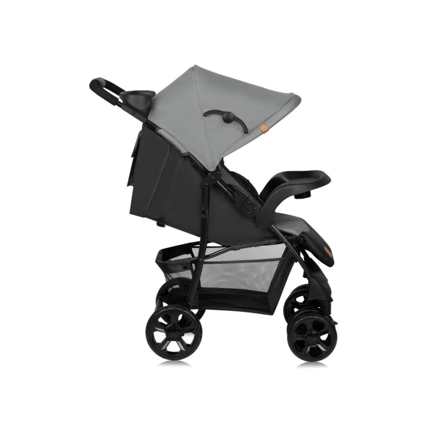 Lionelo - Sports stroller EMMA PLUS grey/black
