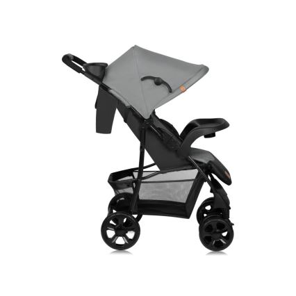 Lionelo - Sports stroller EMMA PLUS grey/black