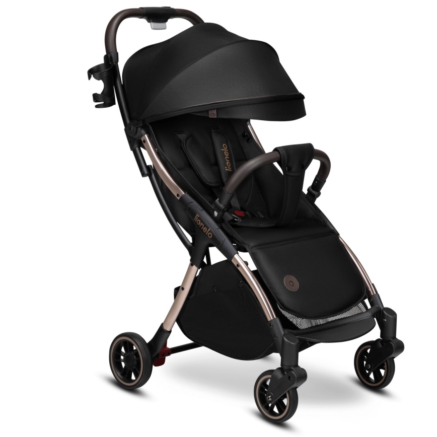 Lionelo - Sports Stroller JULIE ONE Black/Gold