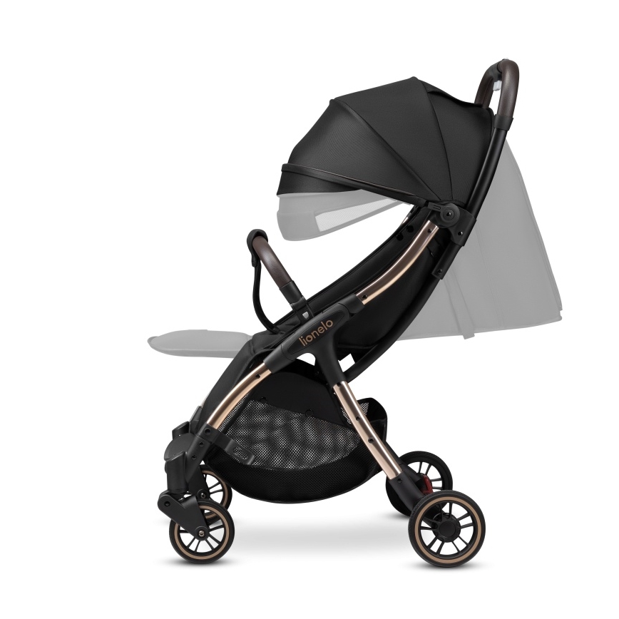 Lionelo - Sports Stroller JULIE ONE Black/Gold