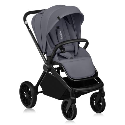 Lionelo - Sports Stroller MIKA PLUS Grey Stone