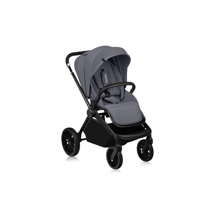 Lionelo - Sports Stroller MIKA PLUS Grey Stone