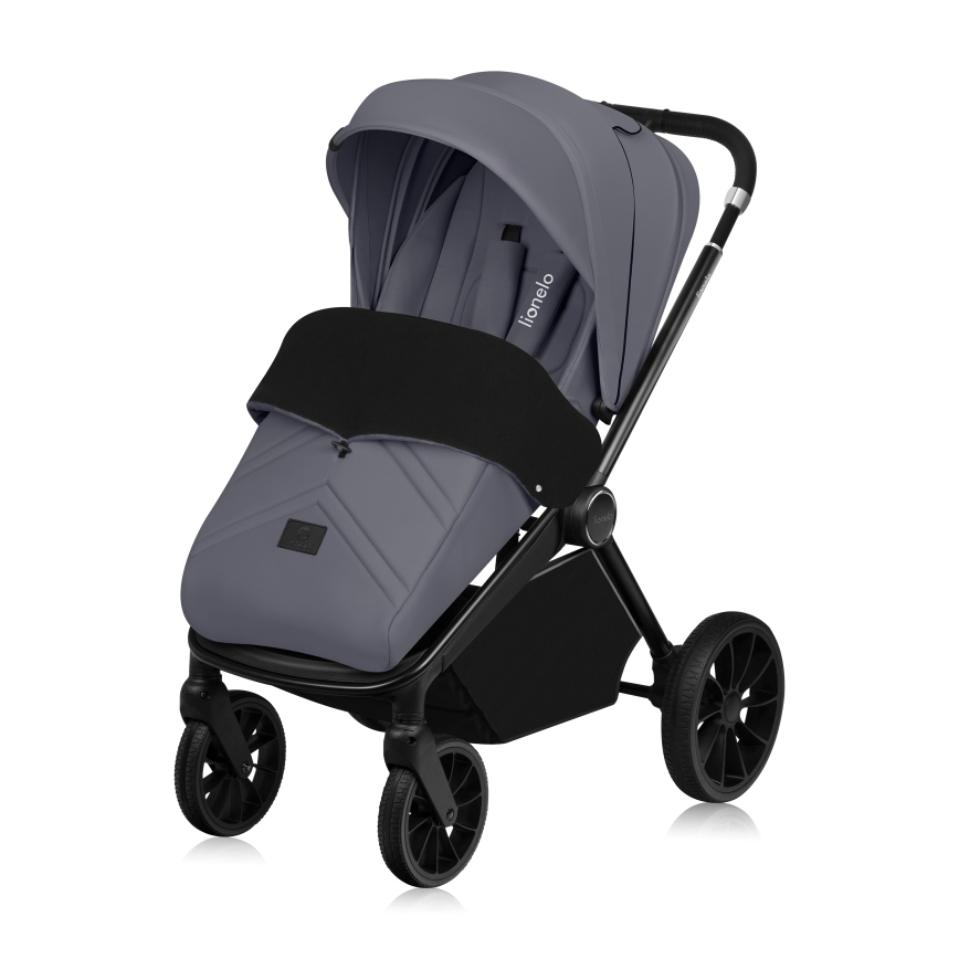 Lionelo - Sports Stroller MIKA PLUS Grey Stone