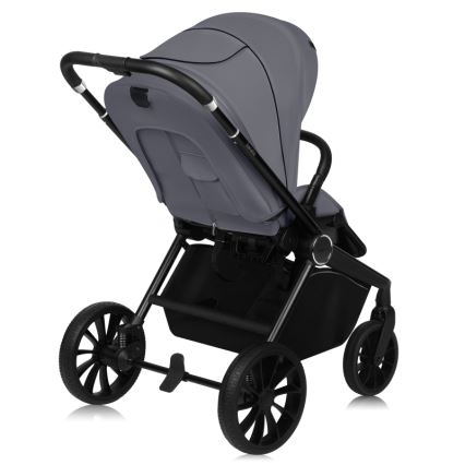 Lionelo - Sports Stroller MIKA PLUS Grey Stone