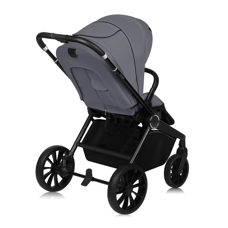 Lionelo - Sports Stroller MIKA PLUS Grey Stone