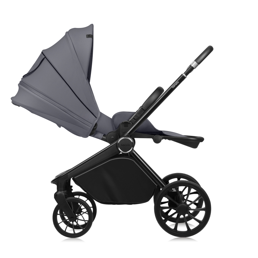 Lionelo - Sports Stroller MIKA PLUS Grey Stone