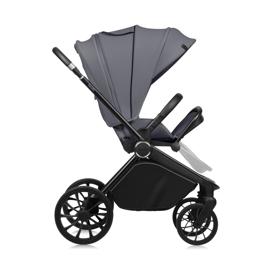 Lionelo - Sports Stroller MIKA PLUS Grey Stone