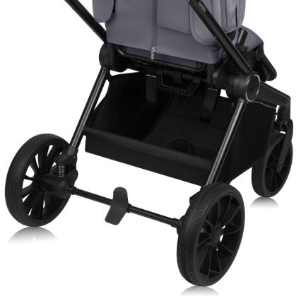 Lionelo - Sports Stroller MIKA PLUS Grey Stone