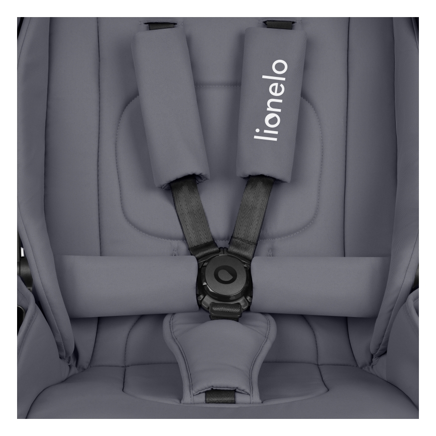 Lionelo - Sports Stroller MIKA PLUS Grey Stone