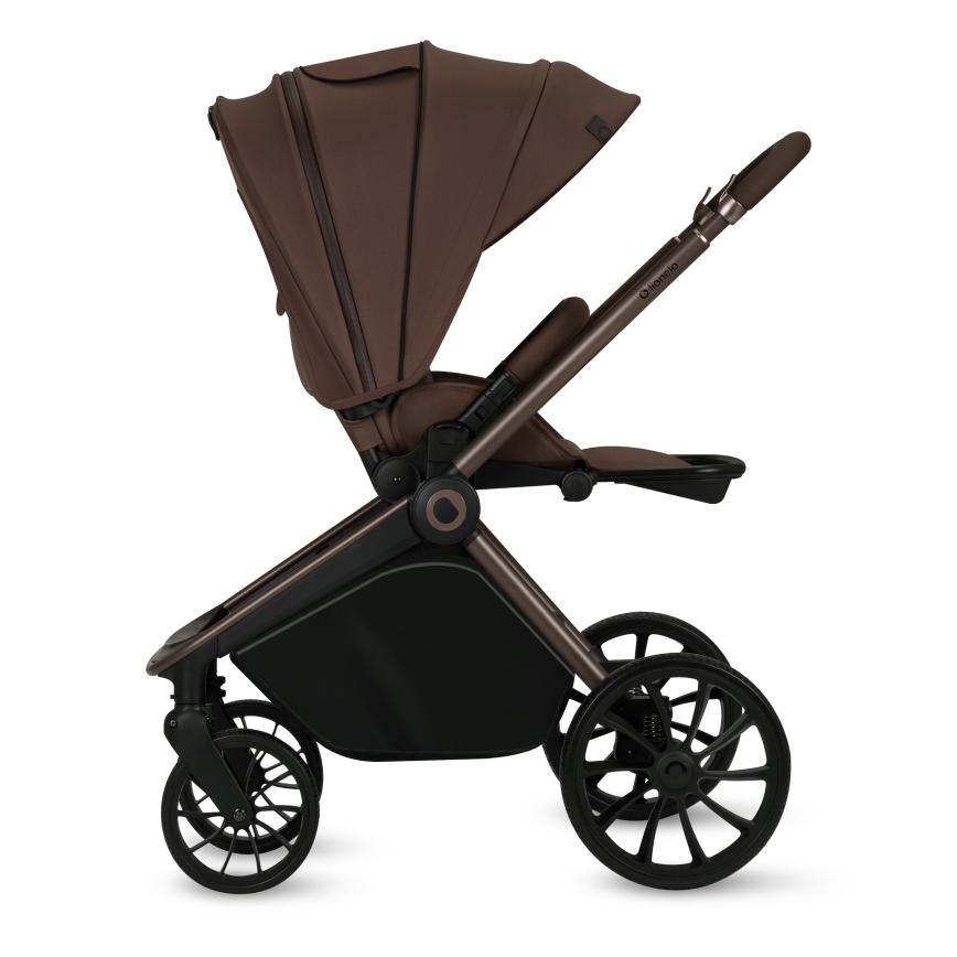 Lionelo - Sports stroller MIKA PLUS Mocha Mousse