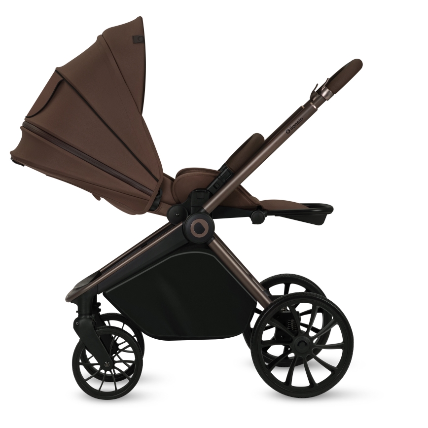 Lionelo - Sports stroller MIKA PLUS Mocha Mousse