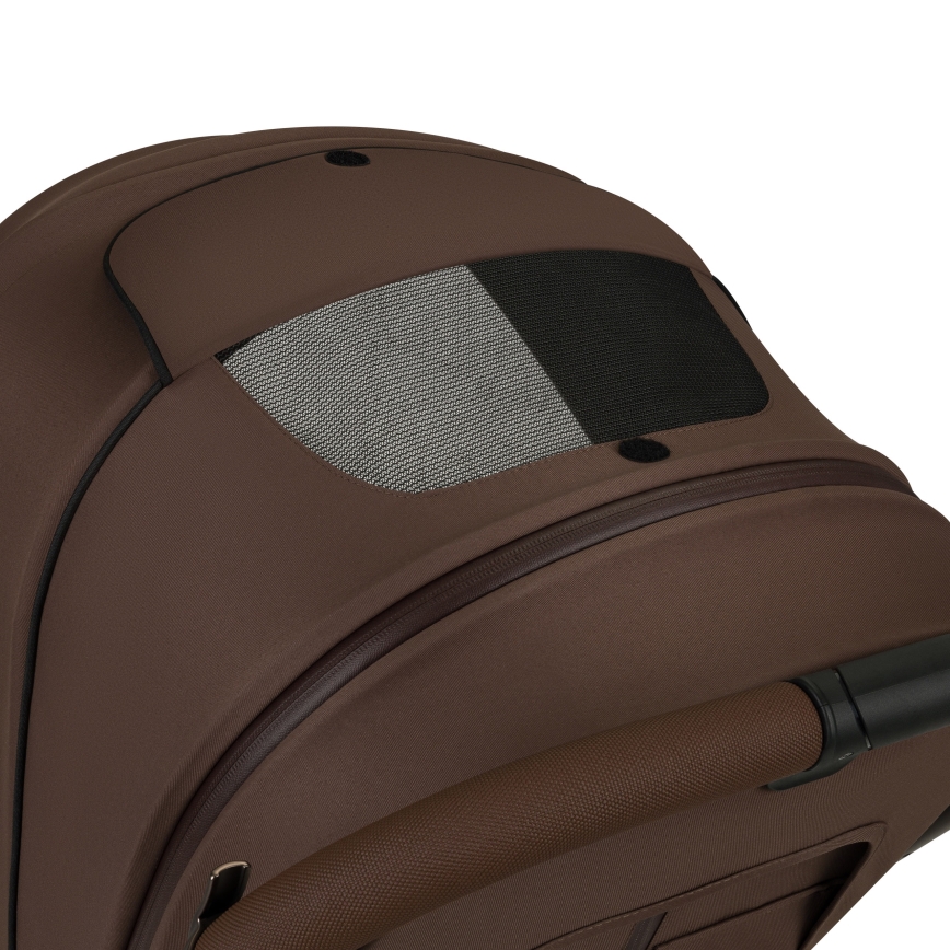 Lionelo - Sports stroller MIKA PLUS Mocha Mousse