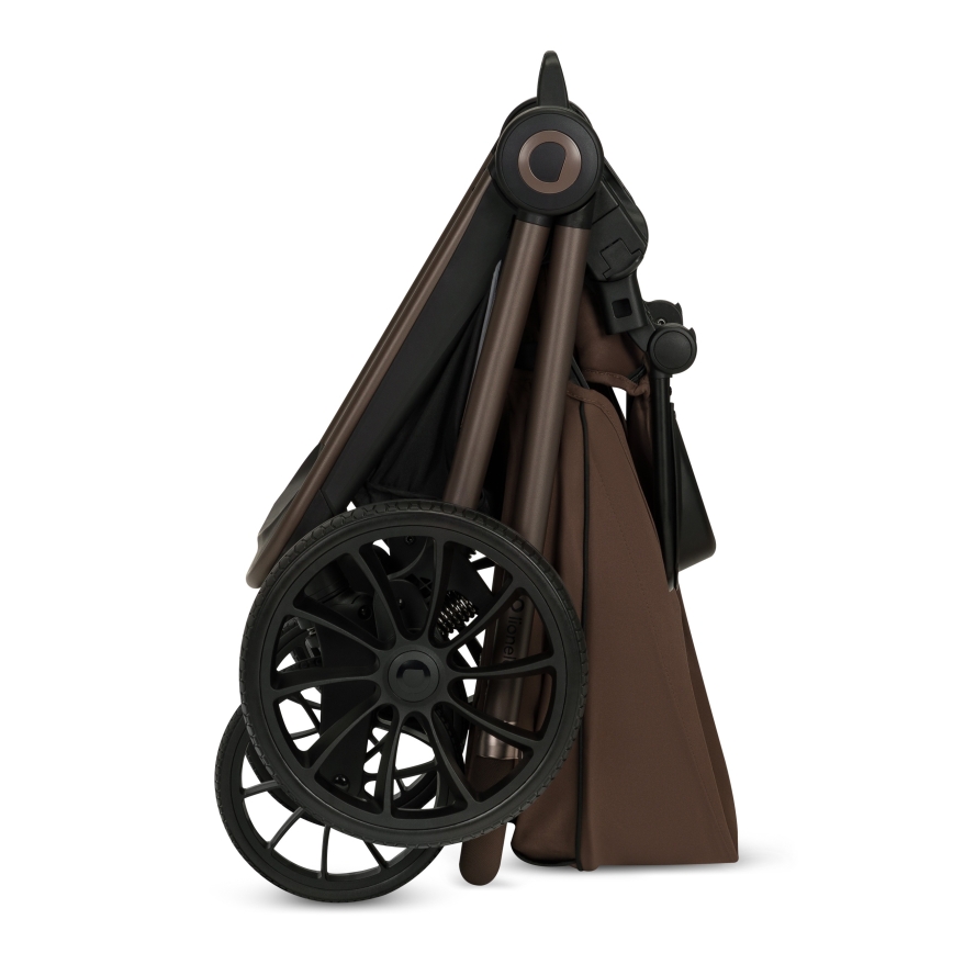 Lionelo - Sports stroller MIKA PLUS Mocha Mousse