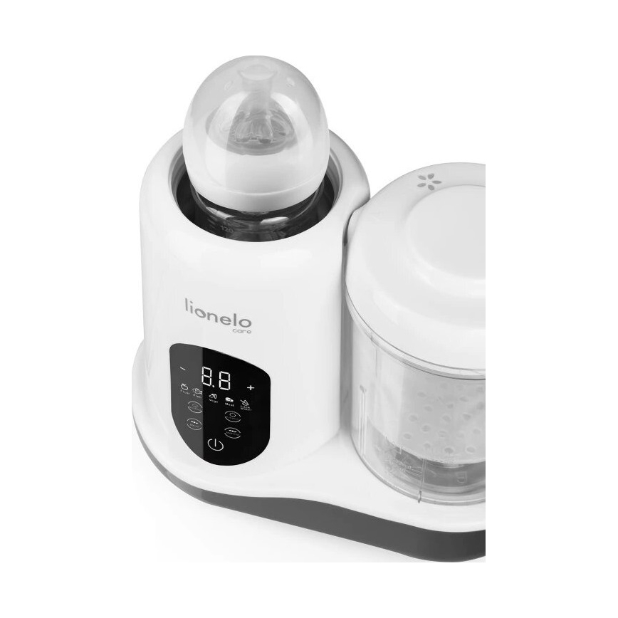 Lionelo - Steam cooker 5in1 BABYMENU 110W/230V white/grey